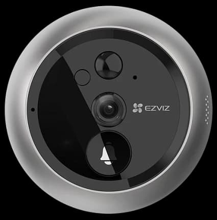 Видеодомофон-дверной глазок EZVIZ DP2C IP WIFI CS-DP2C-A0-6E2WPFBS