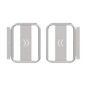 Комплект створок Hikvision DS-KSD24-P650-2pcs 650мм для распашных турникетов