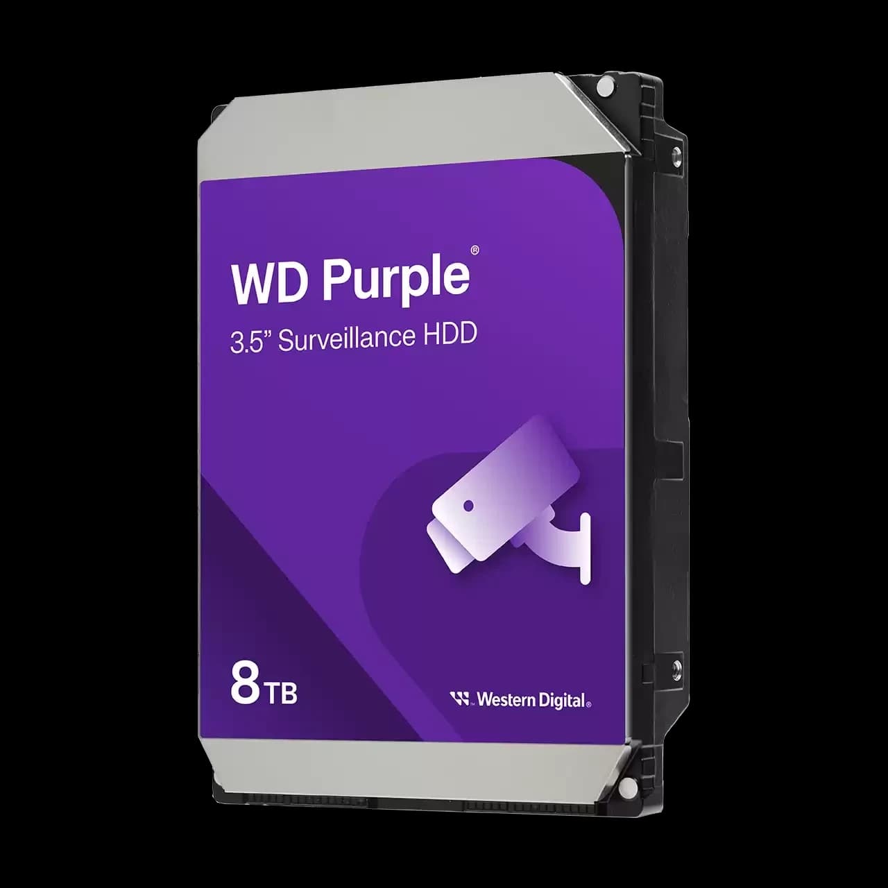 Жесткий диск HDD 8TB, Western Digital Purple Surveillance, 5640rpm, 256MB Cache, SATAIII [WD85PURZ]
