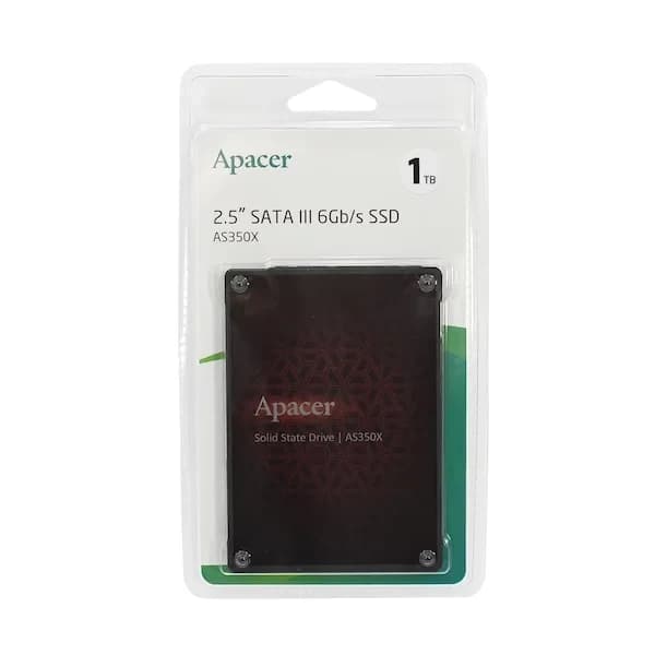 Твердотельный накопитель SSD 1024GB Apacer AS350X SATAIII, Read/Write up 560/540MB/s [AP1TBAS350XR-1]