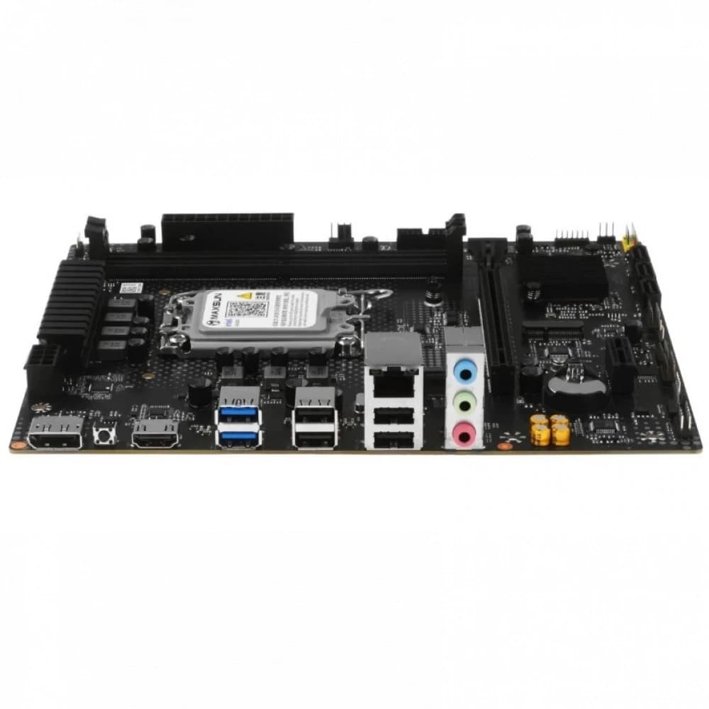 Матплата MAXSUN MS-Challenger H810M-F, LGA1851, Intel H810, 2xDDR5, 1xPCI-E16X, 1xPCI-E1x, Sound8Ch, GBLAN, 2SATA+M.2, mATX, 4USB3.2+5USB2.0, HDMI, DP