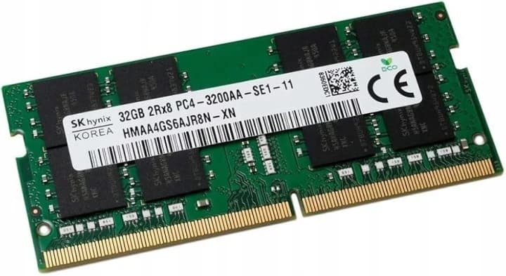 Оперативная память для ноутбука DDR4 SODIMM 32GB SK Hynix 3200Mhz (PC4-25600) pulled