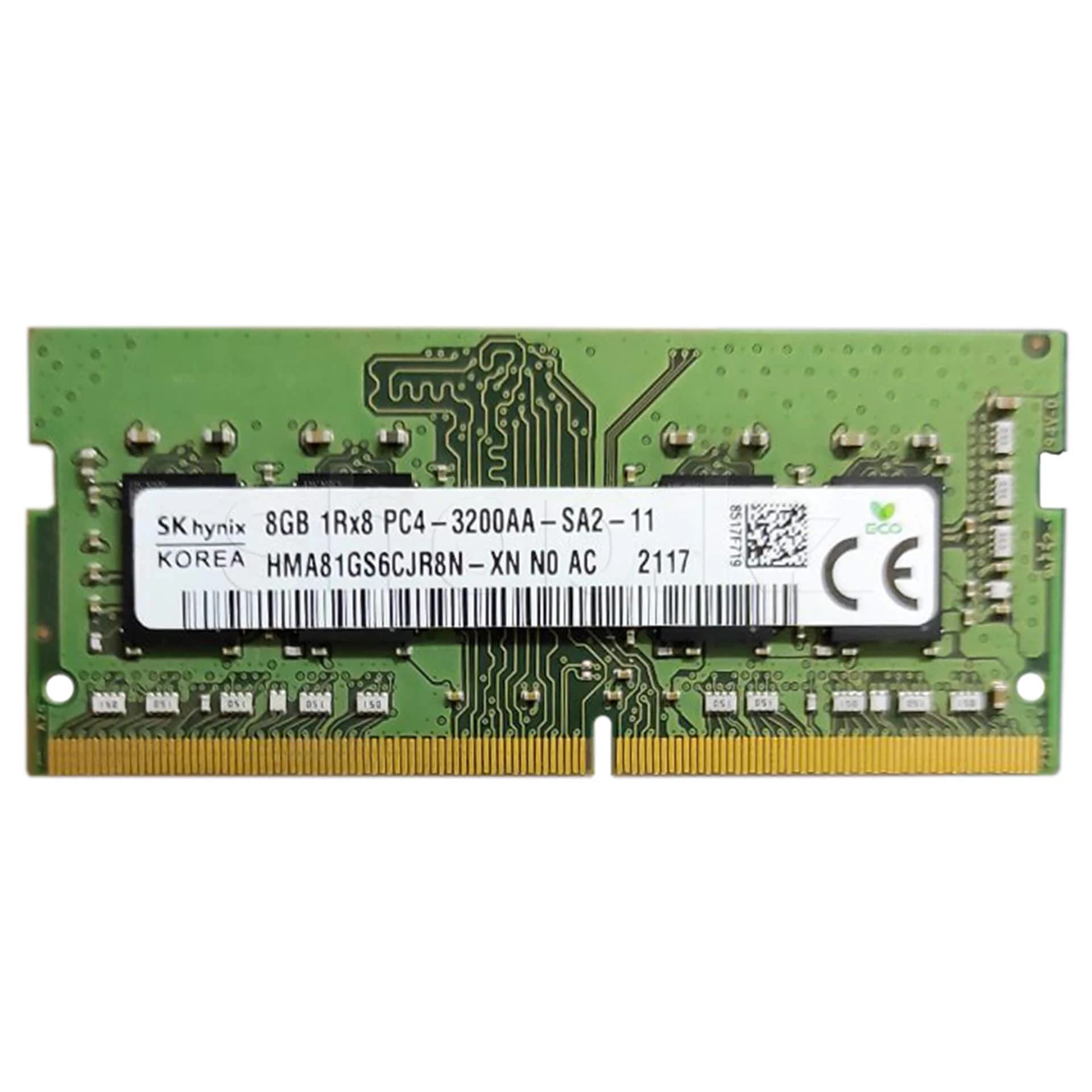 Оперативная память для ноутбука DDR4 SODIMM 8GB SK Hynix 3200Mhz (PC4-25600) pulled