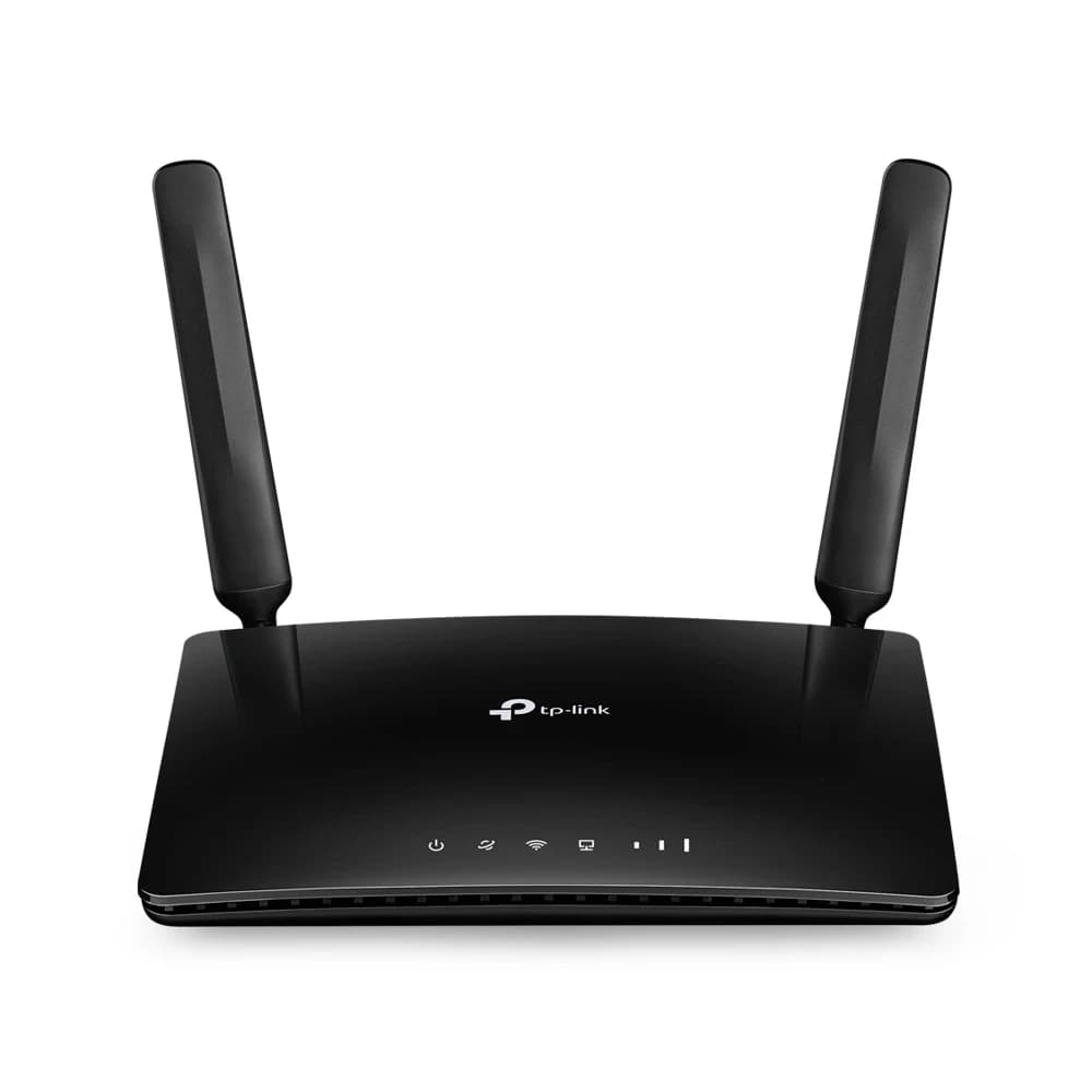 Wi-Fi роутер TP-Link TL-MR150 (300 Мбит/с, Wi-Fi 4, 4G) чёрный