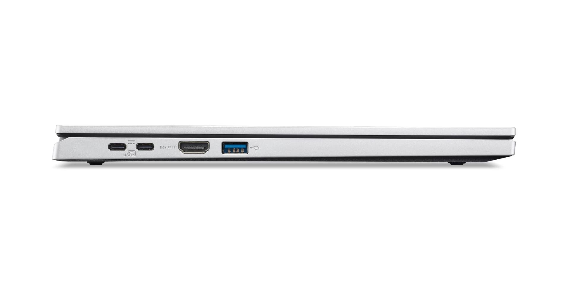 Ноутбук Acer Aspire Go 15 AG15-32P-39R2, Intel Core 3-N355 (up to 3.9Ghz), 16GB DDR5, 128GB SSD NVMe M.2, 15.6" FHD IPS, Intel UHD Graphics, WiFi 6 BT 5.1 Type-C HDMI HD Webam Windows 11, Eng-Rus, серебро