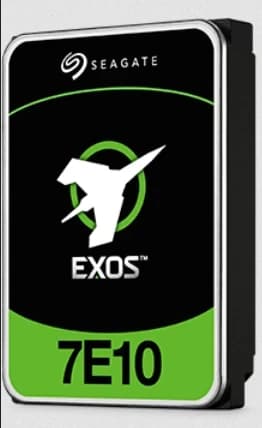 Жёсткий диск Seagate EXOS 7E10 (10 ТБ, SATA, 7200 об/мин) [ST10000NM017B]