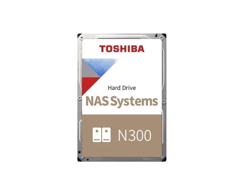 Жёсткий диск Toshiba N300 NAS (6 ТБ, 7200 об/мин, SATA III) [HDWG760EZSTAU]