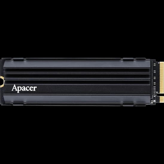 SSD-накопитель Apacer 2280M (1 ТБ, M.2 2280, PCI-E 4.0 x4) чёрный [AP1TBAS2280Q4U-1]