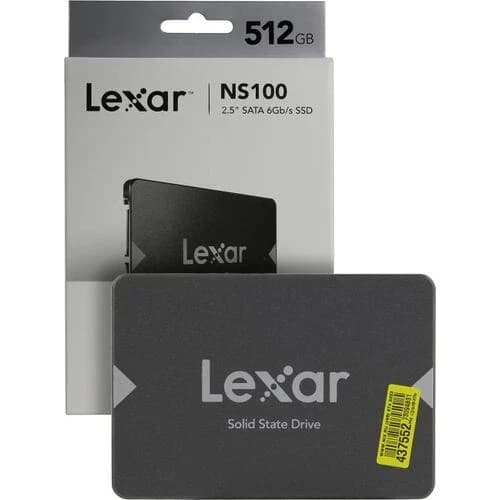 Твердотельный накопитель SSD 512GB Lexar SATAIII 2.5" Read/Write up 520/420MB/s [LNS100-512RB]