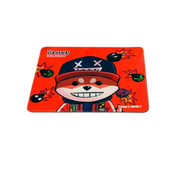 A4TECH BLOODY SAVAGE IMPACT BP-45 PROXY BOOM FIRE RED ELITE PRECISION GAMING MOUSE PAD (450x400x5mm)