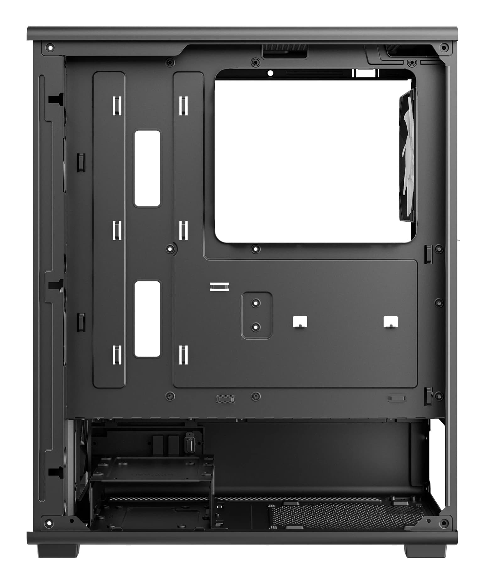 DEEPCOOL ATX CC550 4F w/o PSU USB3.0×2 Front + 4×120mm ARGB FANS