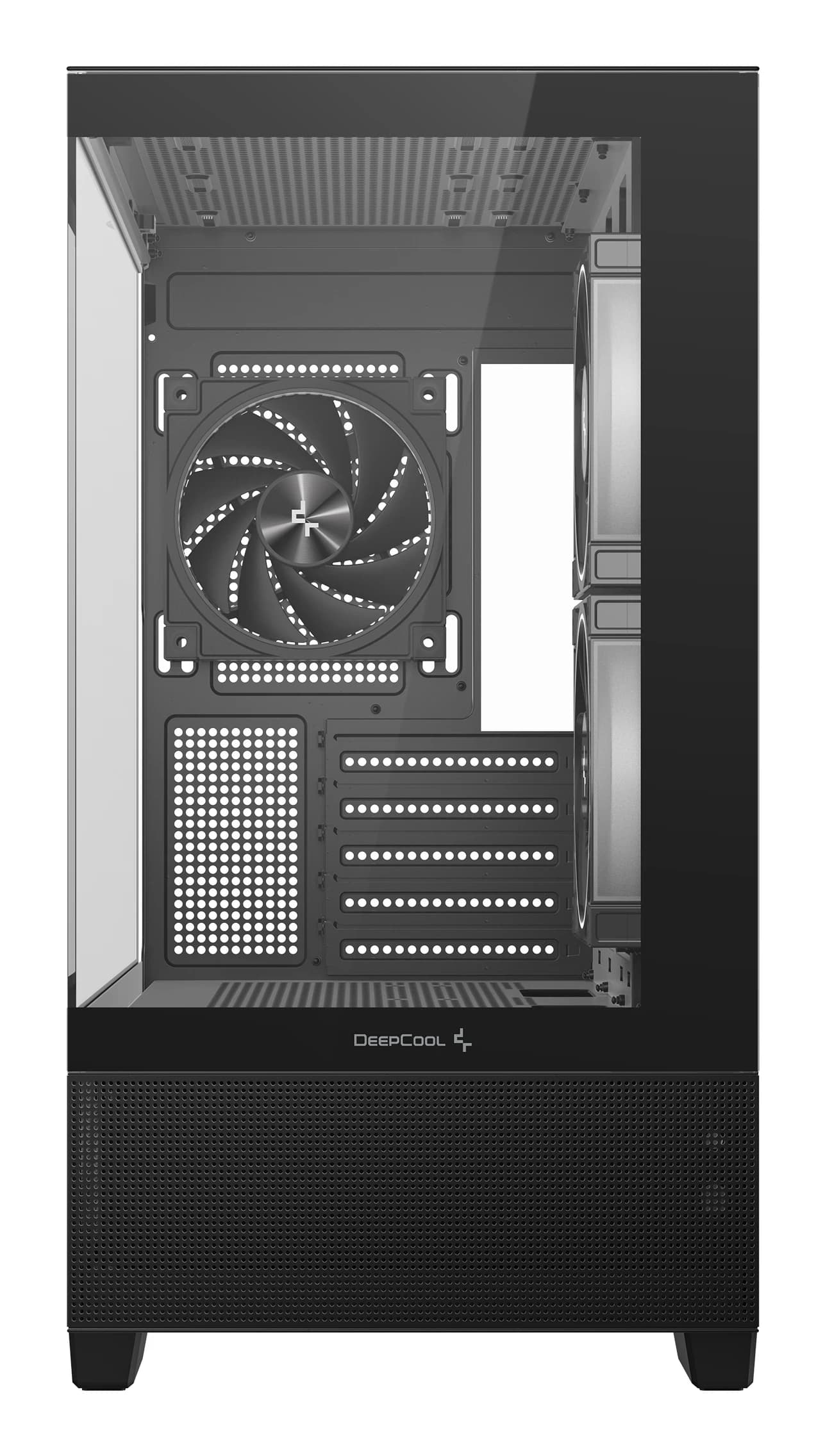 DEEPCOOL MATX CG380 3F w/o PSU USB3.0×2 Front , Type-C + 120mm*3 ARGB fans