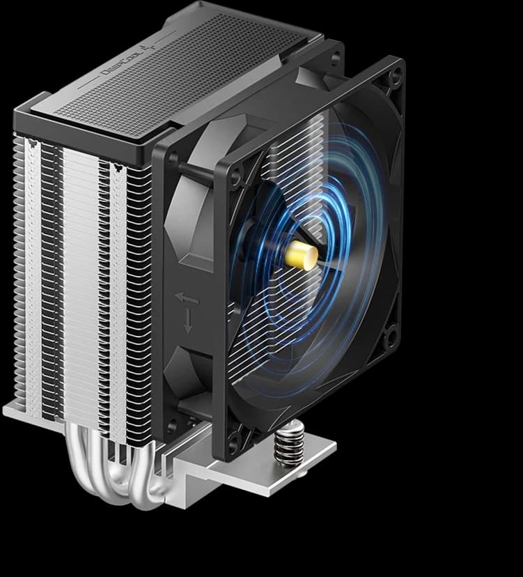 CPU cooler DEEPCOOL AG300 G2 BLACK LGA1700/1851/AMD 92mm PWM fan,500-3050rpm,3HP