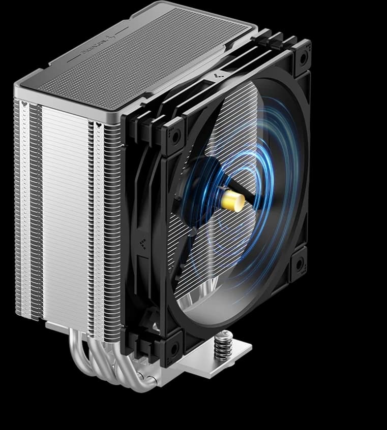 CPU cooler DEEPCOOL AG500 G2 BLACK ARGB LGA1700/1851/AMD 120mm PWM fan,300-1950rpm,5HP