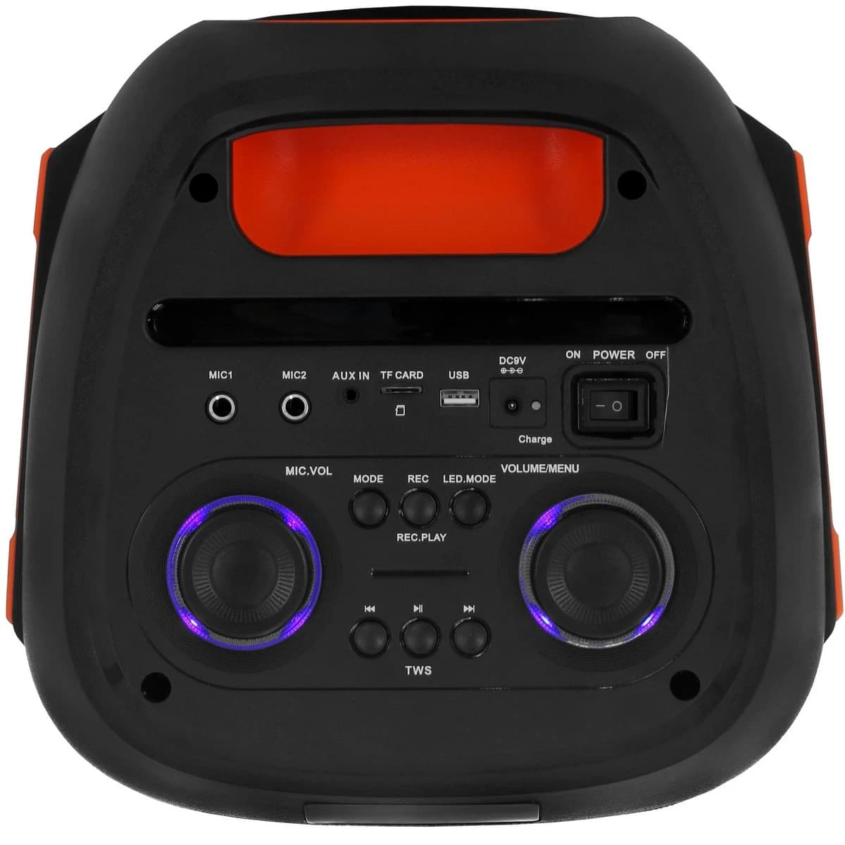 Microlab Party Speaker PT602 40W RGB LED, Bluetooth,4000mAH, 3.5mm Line in, microSD,USB, Remote