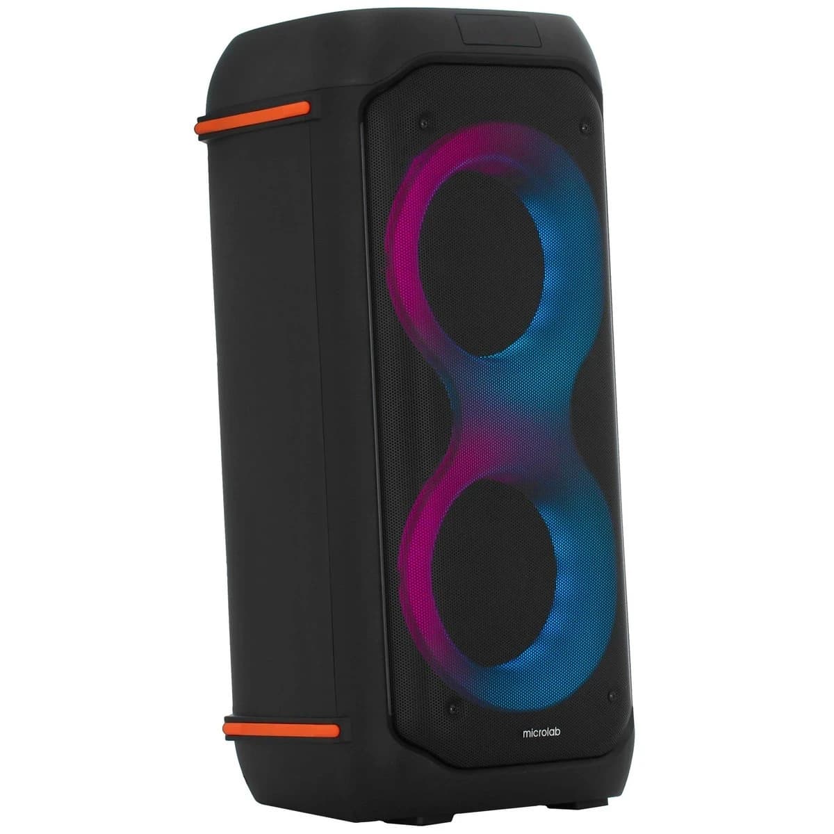 Microlab Party Speaker PT602 40W RGB LED, Bluetooth,4000mAH, 3.5mm Line in, microSD,USB, Remote