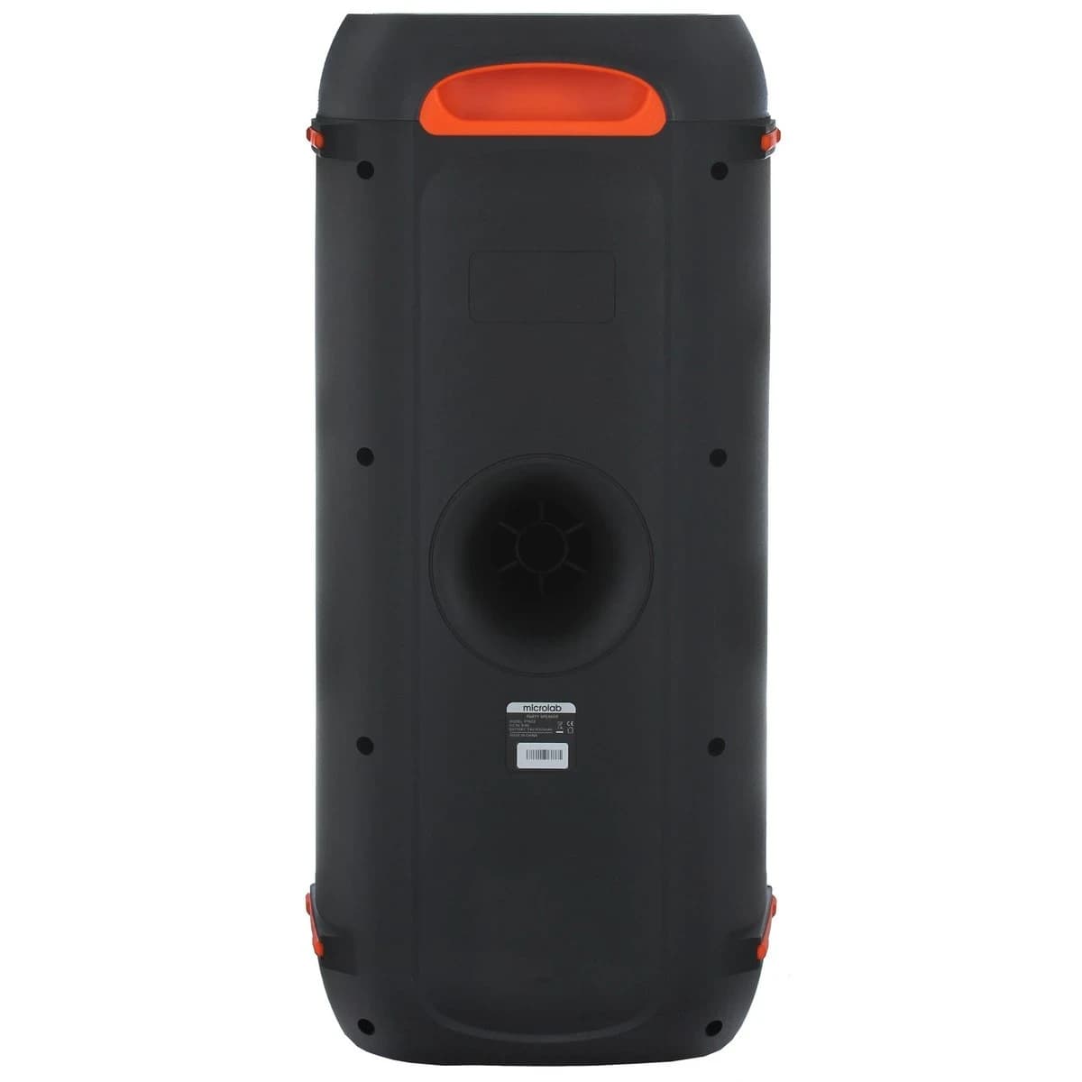 Microlab Party Speaker PT602 40W RGB LED, Bluetooth,4000mAH, 3.5mm Line in, microSD,USB, Remote