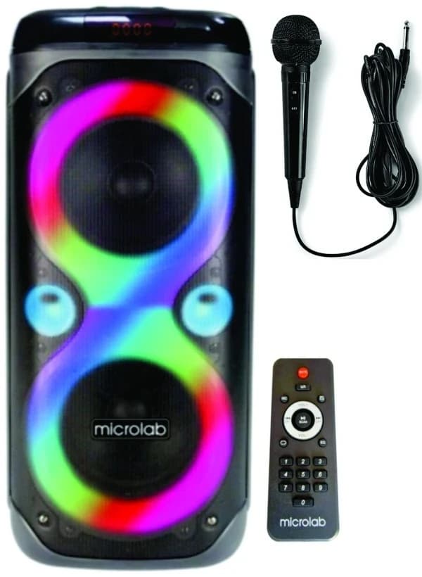 Колонки Microlab Party Speaker PT800 (33 Вт, Bluetooth, RGB)