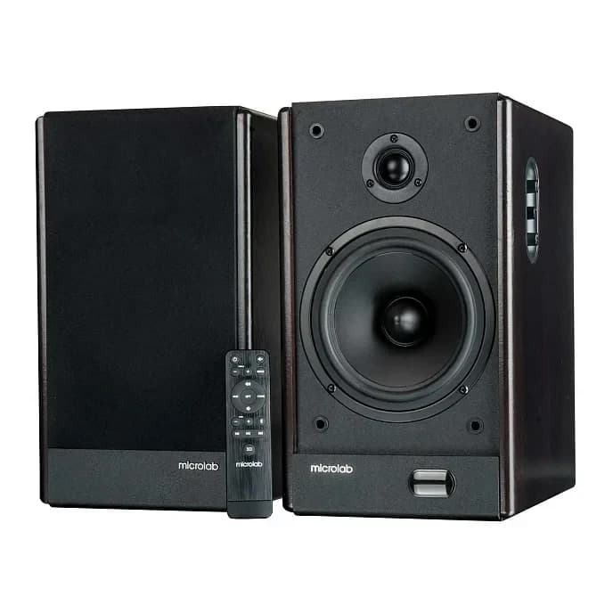 Microlab Speakers SOLO-26 w/REMOTE, Bluetooth, Optical Toslink, Coaxial (10W + 55W)x2 RMS