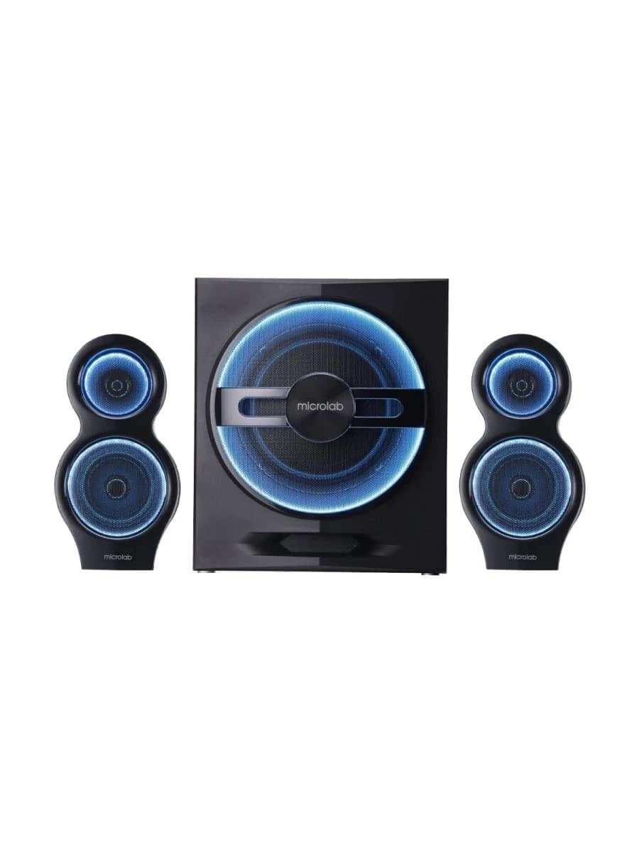 Microlab Speakers T-10 2.1 BLACK 56W (24W+16W*2) CSR Bluetooth V4.0 REMOTE