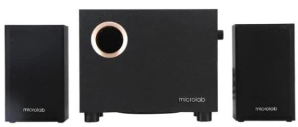 Microlab Subwoofer M-105R 2.1 10W (5W+2.5W*2) FM,USB,SD,REMOTE BLACK >40dB