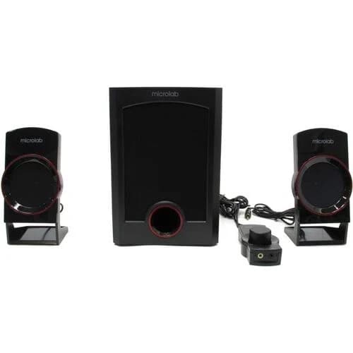 Microlab Subwoofer M-111(09) 2.1 BLACK 12W(3W*2+6W)
