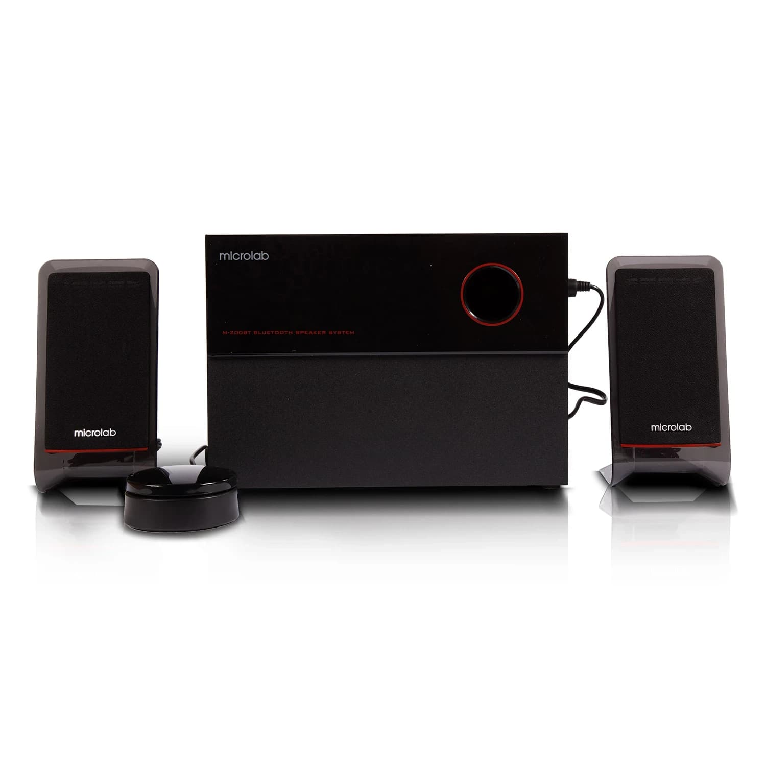 Microlab Subwoofer M-200BT 2.1 BLACK 40W(16W+12W*2) Bluetooth