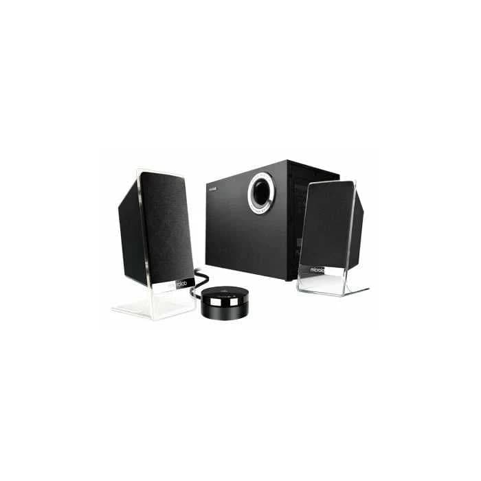 Колонки Microlab Subwoofer M-200BT (2.1, 40 Вт, Bluetooth 4.0) чёрный
