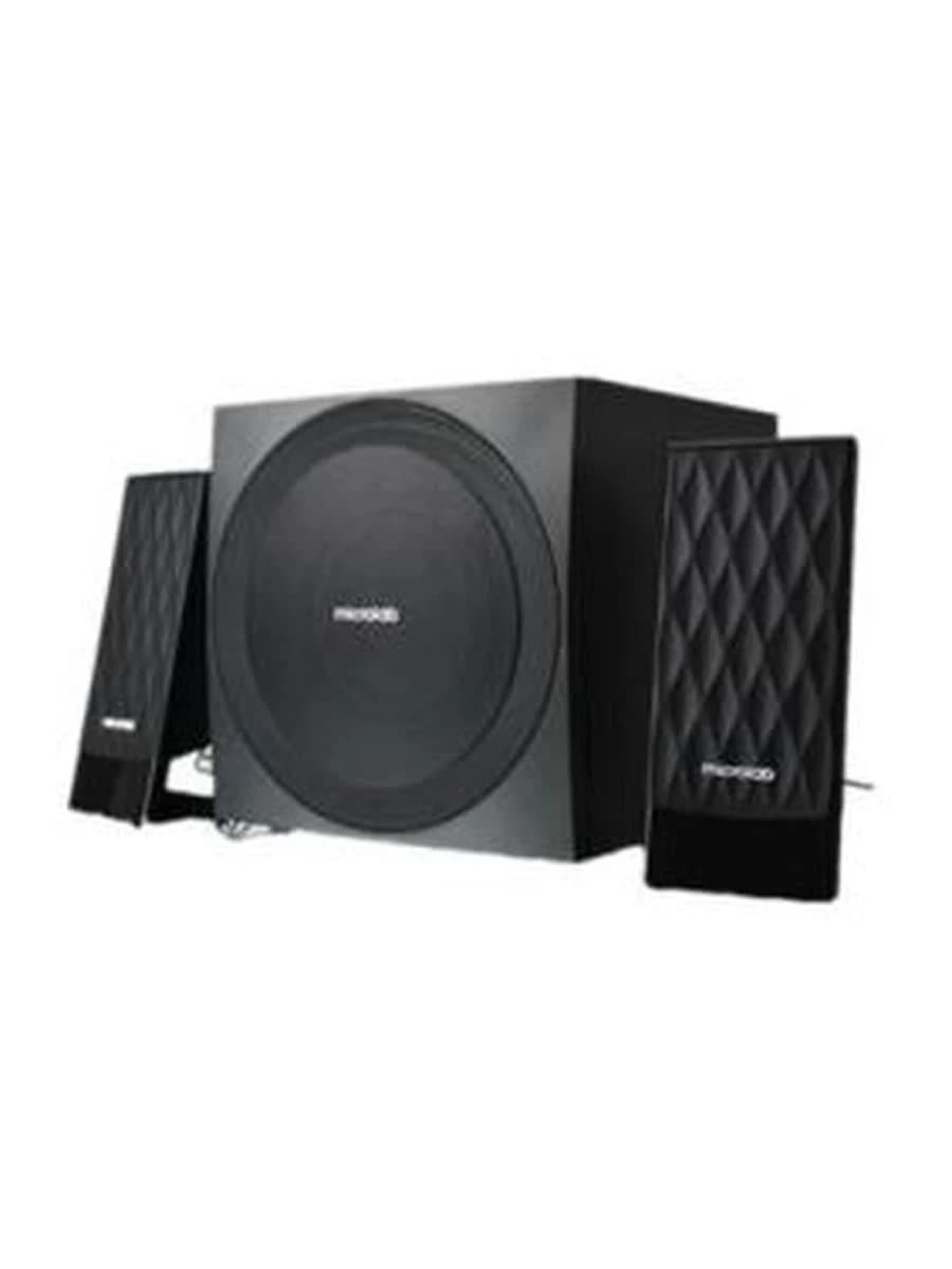 Колонки Microlab M-300U (2.1, 38 Вт, FM) чёрный