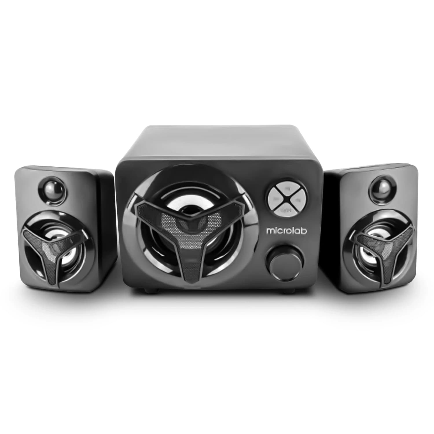 Колонки Microlab U-210 (2.1, 11 Вт) чёрный