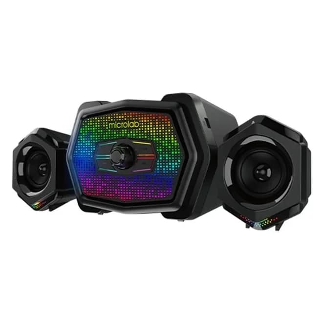 Колонки Microlab U-220 (2.1, 10 Вт, Bluetooth) чёрный