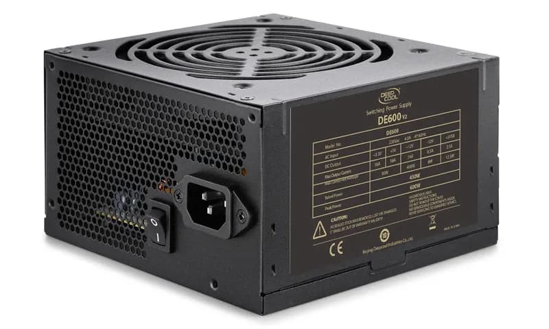 Power Unit DEEPCOOL DE600 V2 600W (450W) 230V 120mm PWM FAN/CB,EAC