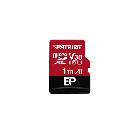 Micro Secure Digital Card (Trans Flash) HC10 PATRIOT EP SERIES V30 A1 UHS-I 3.0 90MB/s
