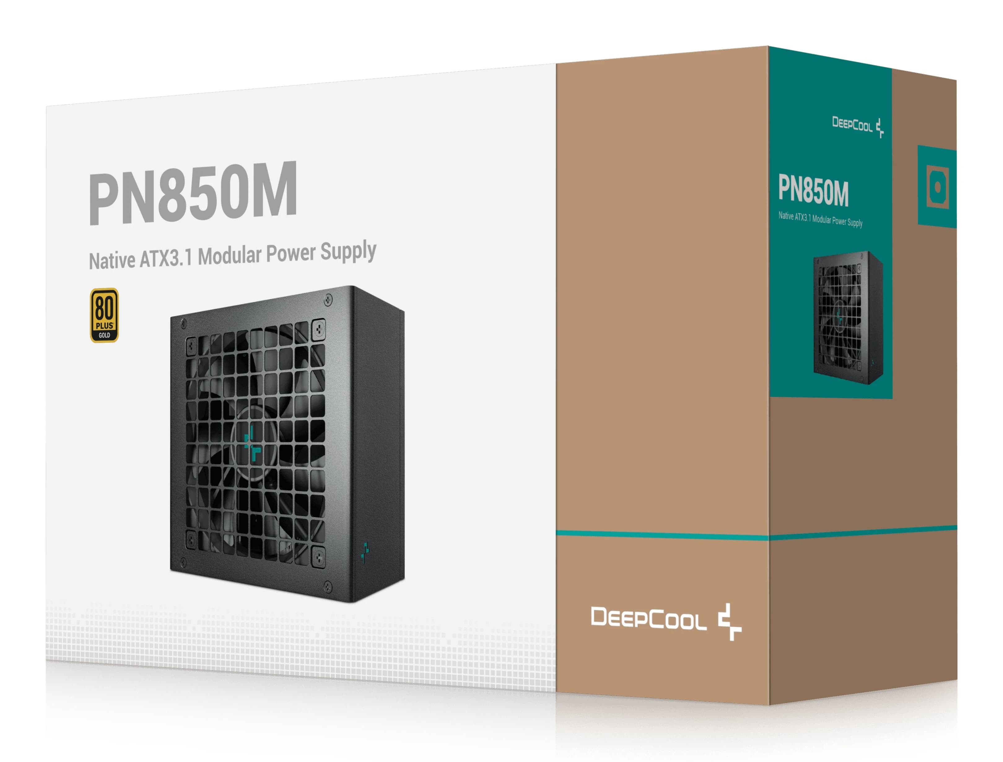 Power Unit DEEPCOOL PN850M 850W 80 PLUS GOLD certified 100-240V/ATX12V 3.1 & SSI EPS 12V Black flat