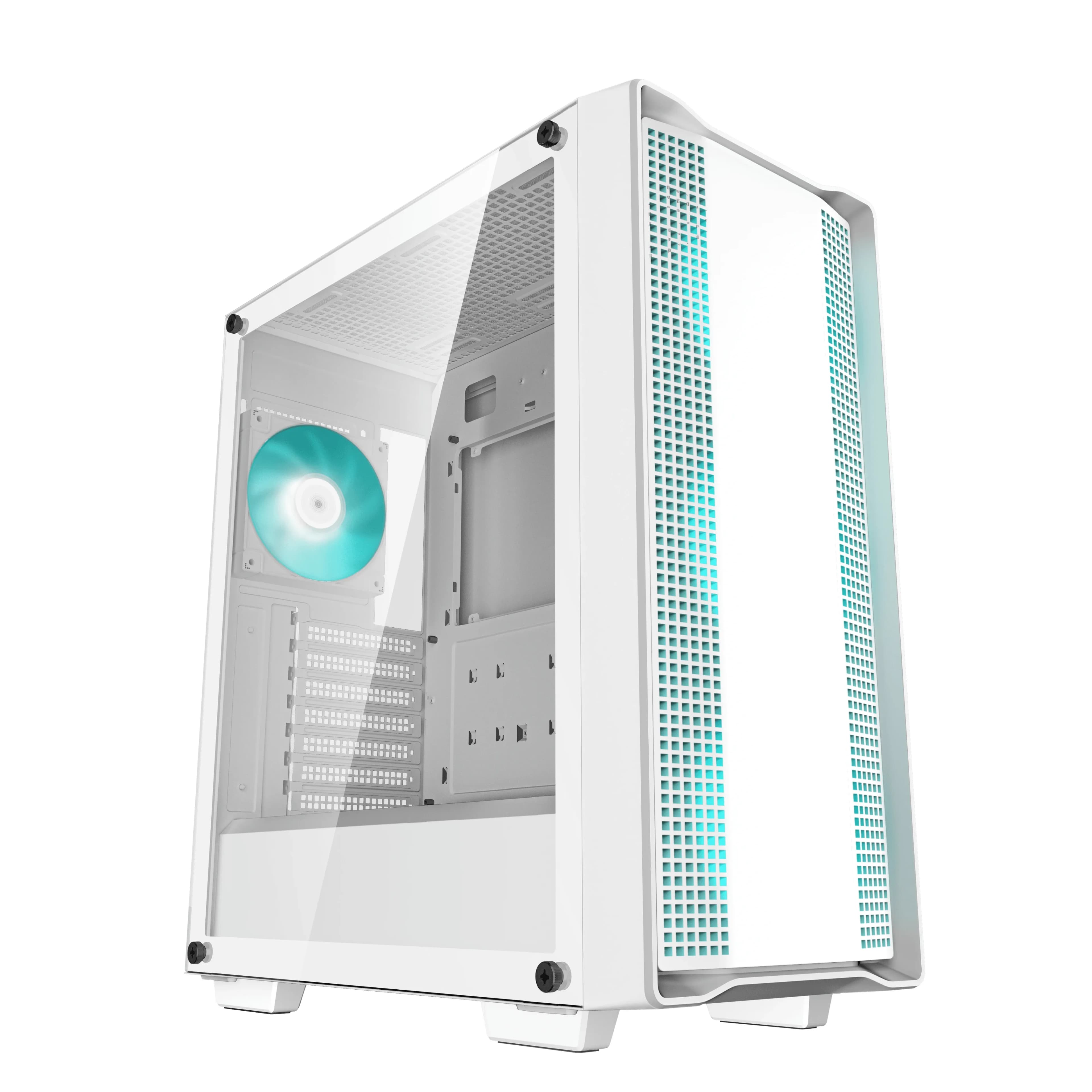 DEEPCOOL ATX CC560 WH V2 WHITE w/o PSU USB3.0×1 USB2.0×1 4×120mm LED FANS