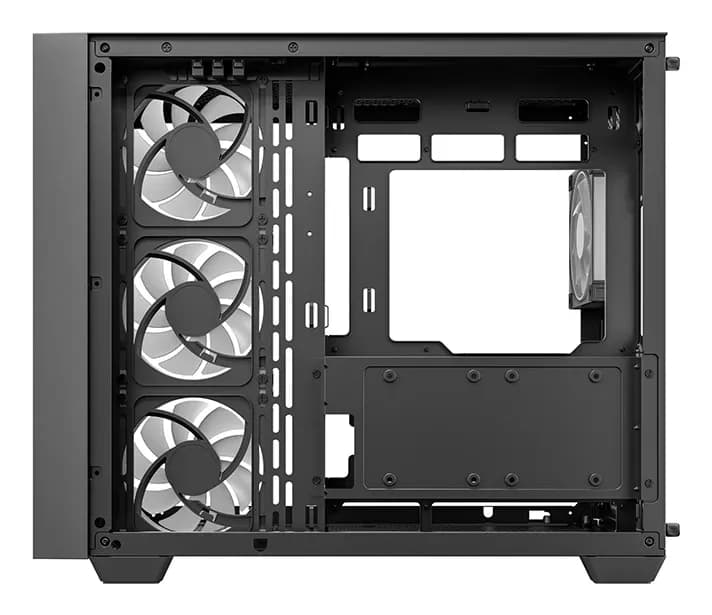 DEEPCOOL ATX CG530U 4F w/o PSU USB3.0×2、USB2.0×1 Front, Type-С, 120mm*4 ARGB fans