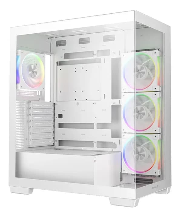 DEEPCOOL ATX CG580 4F V2 WH WHITE w/o PSU USB3.0×2 Front , Type-C + 120mm*3 fans