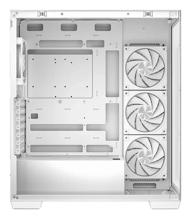 DEEPCOOL ATX CG580 4F V2 WH WHITE w/o PSU USB3.0×2 Front , Type-C + 120mm*3 fans