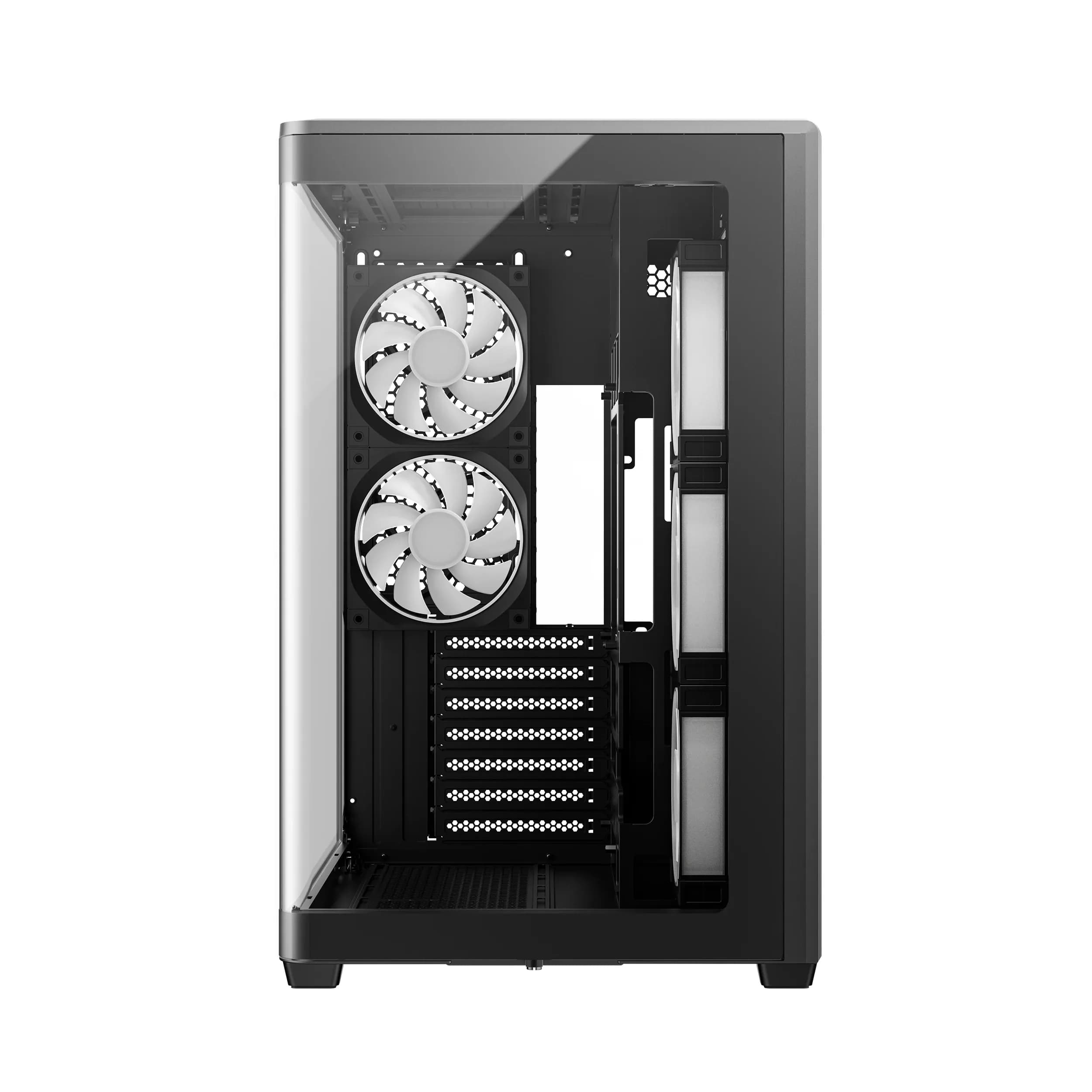 DEEPCOOL ATX CG590U 5F w/o PSU USB3.0×2 Front , Type-C + 5 fans