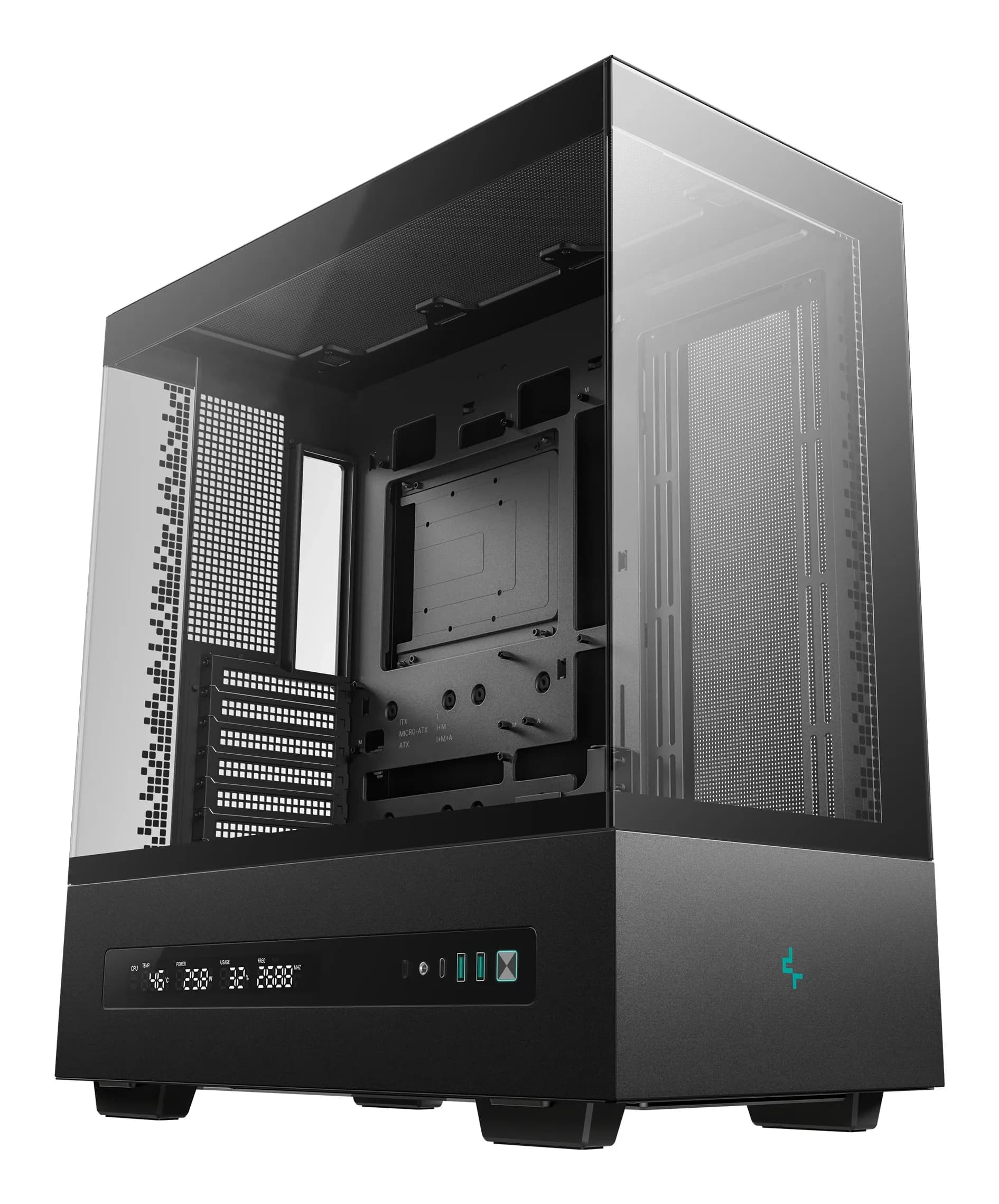 DEEPCOOL ATX CH690 DIG. w/o PSU USB3.0×2 Type-C*1