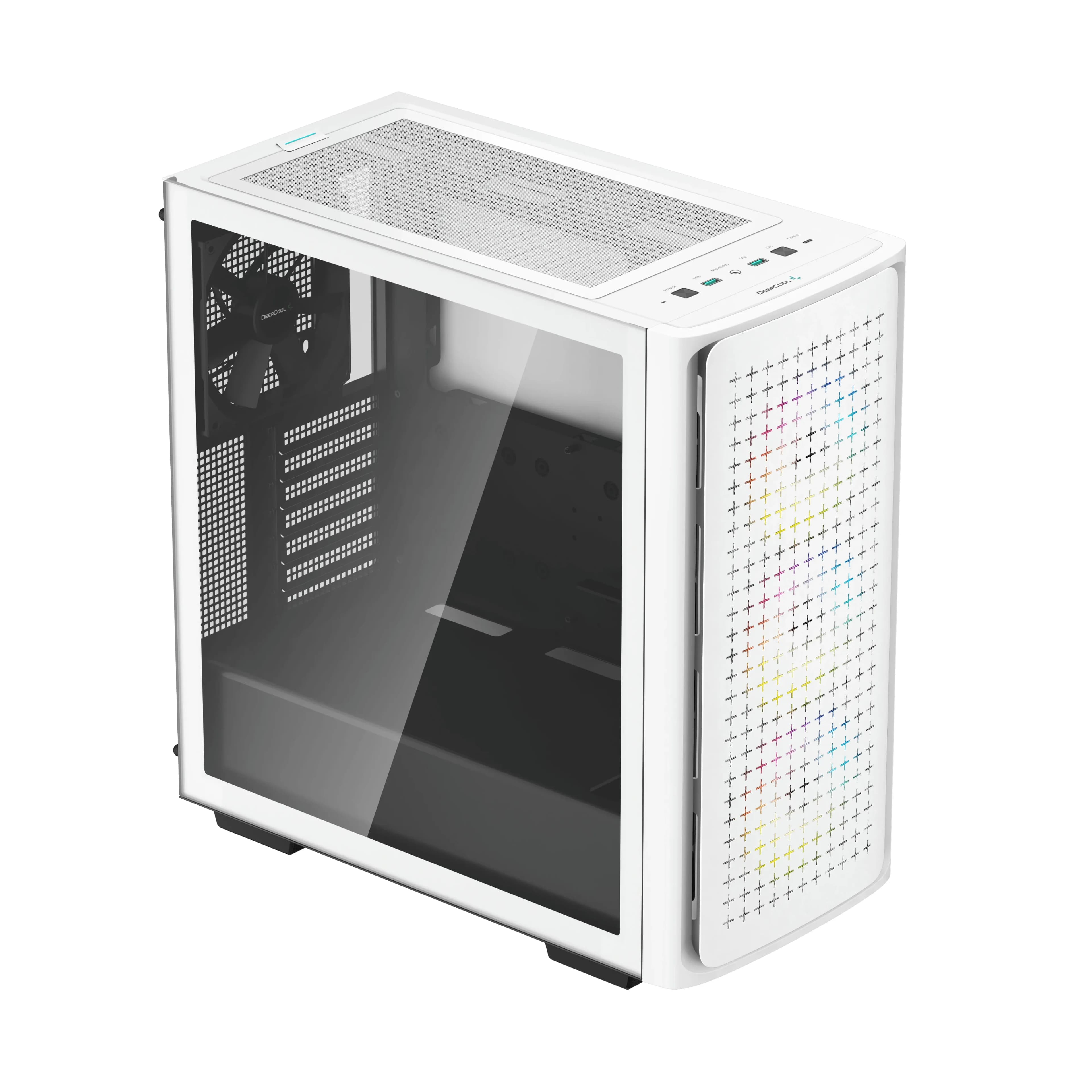 DEEPCOOL ATX CK560 WH WHITE w/o PSU USB3.0×2 Front + 140mm + 120mm*3 fans