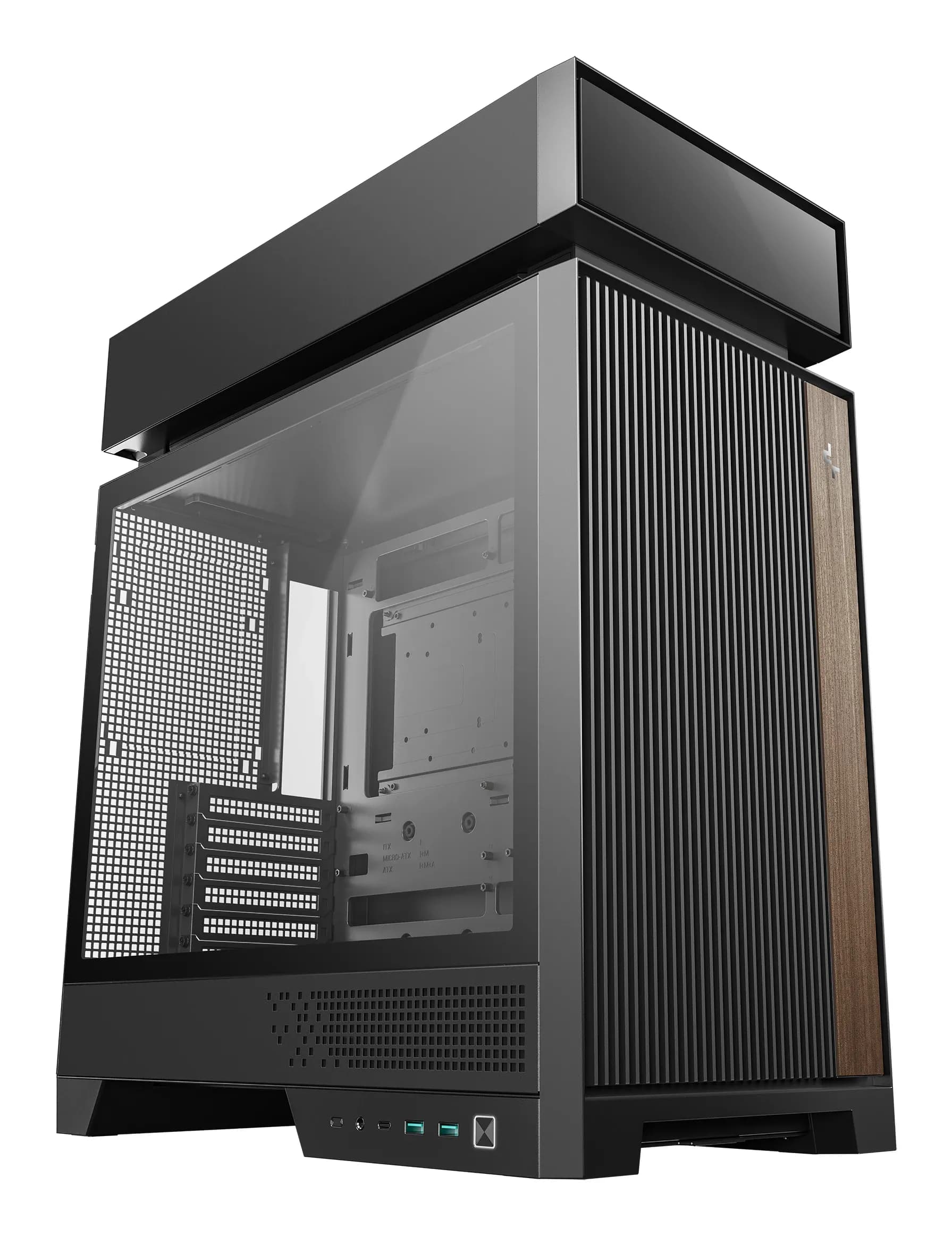 DEEPCOOL ATX CL660 w/o PSU 2*USB 3.0 + 3xARGB 120mm fan