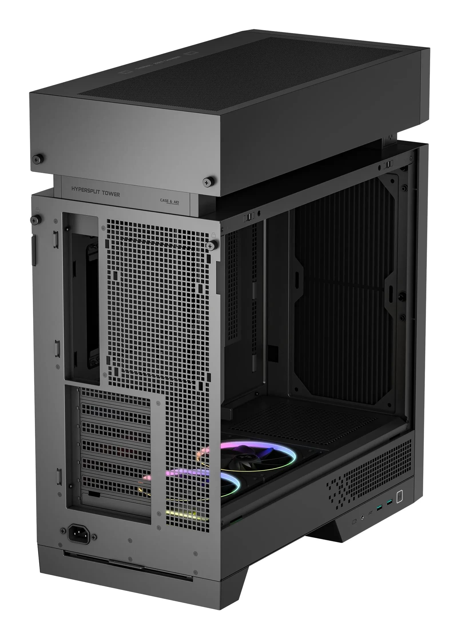 DEEPCOOL ATX CL660 w/o PSU 2*USB 3.0 + 3xARGB 120mm fan