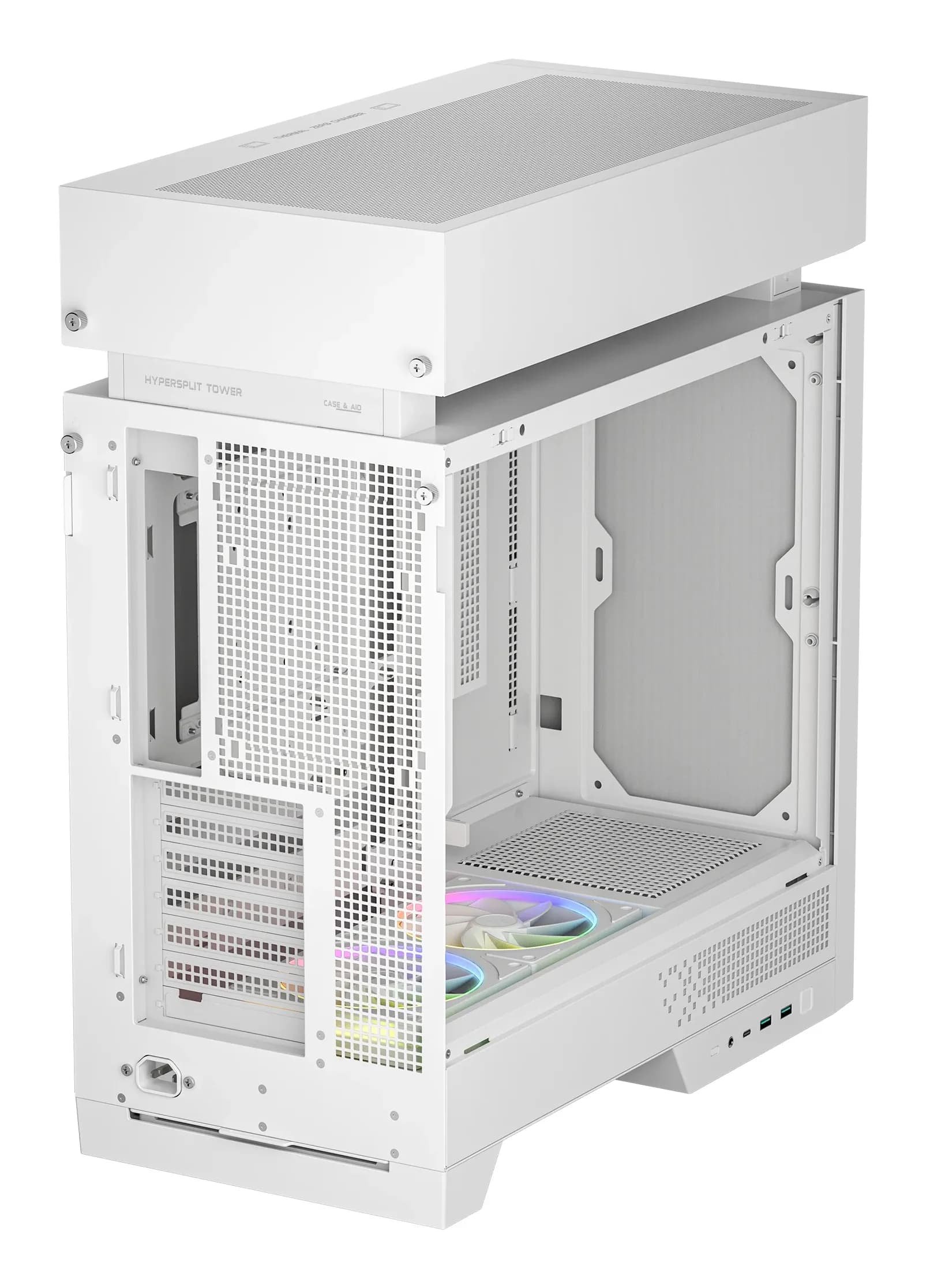 DEEPCOOL ATX CL660 WH WHITE w/o PSU 2*USB 3.0 + 3xARGB 120mm fan