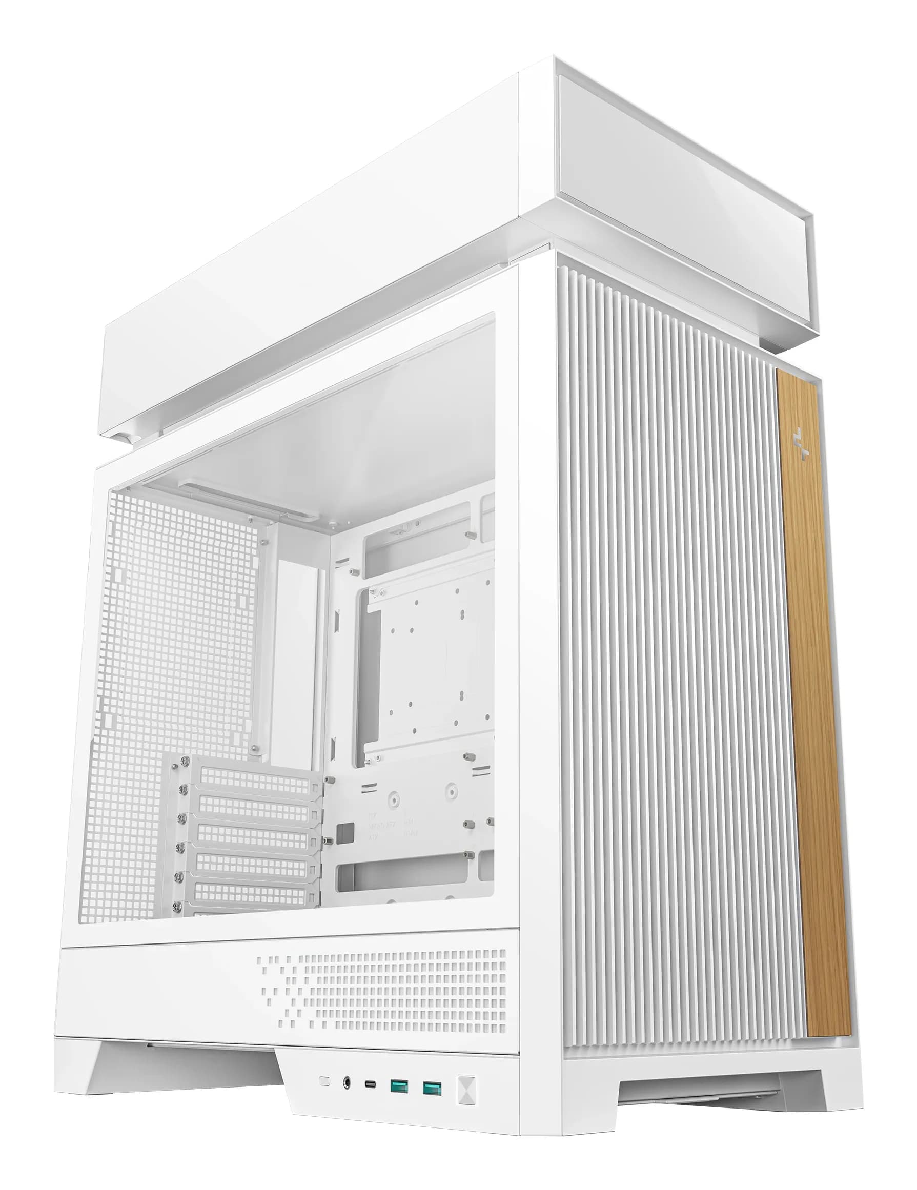 DEEPCOOL ATX CL660 WH WHITE w/o PSU 2*USB 3.0 + 3xARGB 120mm fan
