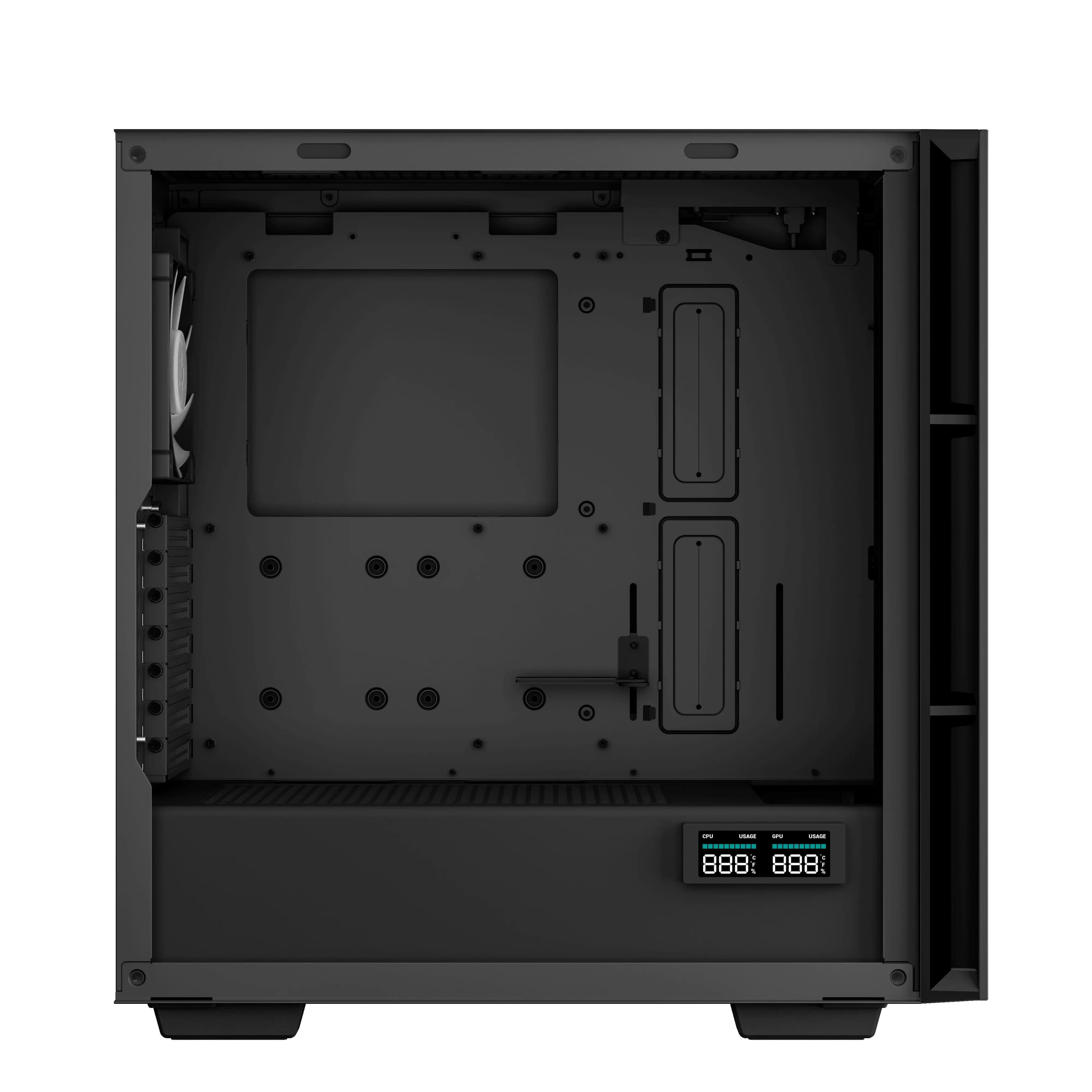 DEEPCOOL EATX CH560 DIG. w/o PSU USB3.0×2 Type-C*1 ARGB 3*140mm+1×120mm FAN (360mm Liquid Cooling)