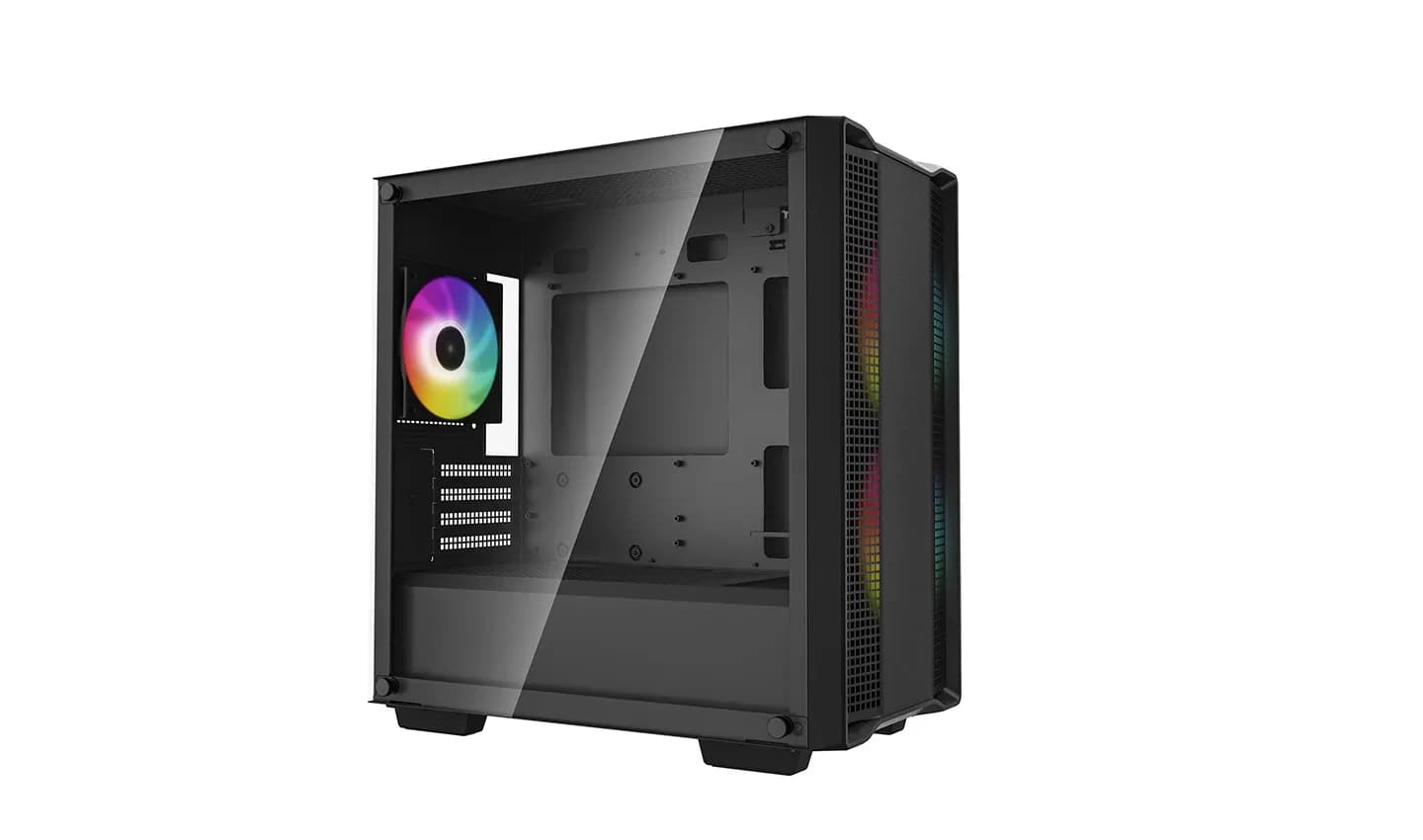 DEEPCOOL MATX CC360 ARGB w/o PSU USB3.0×2 Front + 3×120mm ARGB FANS