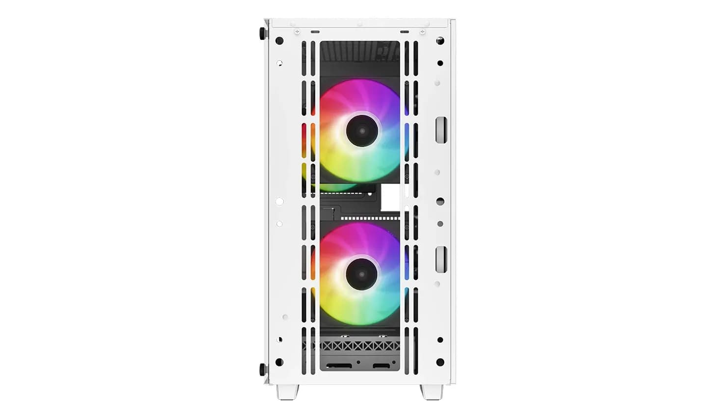 DEEPCOOL MATX CC360 WH ARGB WHITE w/o PSU USB3.0×2 Front + 3×120mm ARGB FANS