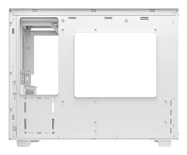DEEPCOOL MATX CH160 PLUS WH WHITE w/o PSU USB 3.0 Front Type-C, Mesh panel