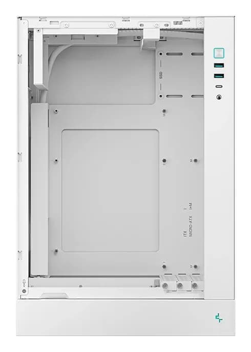 DEEPCOOL MATX CH170 PLUS WH WHITE w/o PSU USB 3.0 Front Type-C, Mesh panel